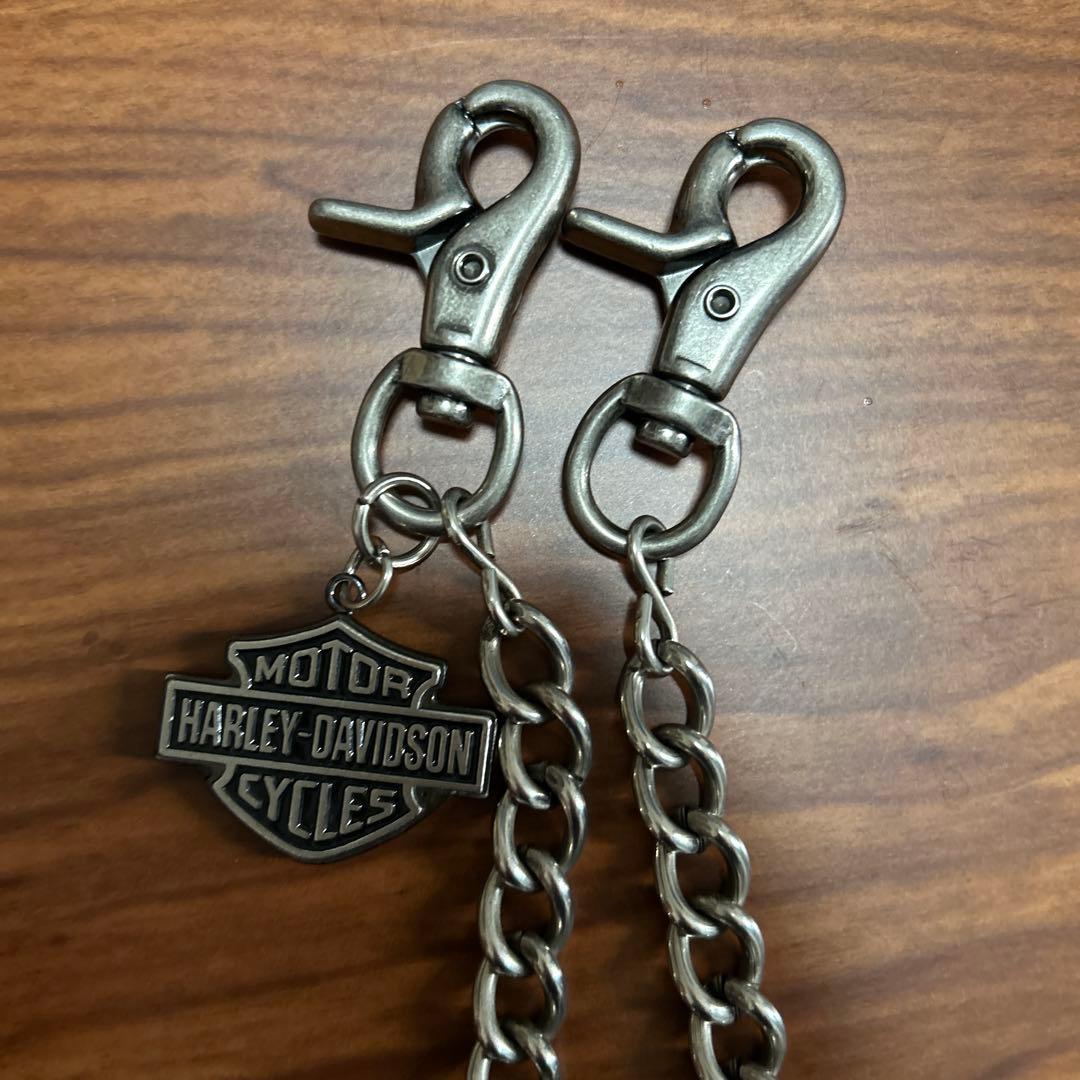 Harley-Davidson スカルデザイン ウォレットチェーン