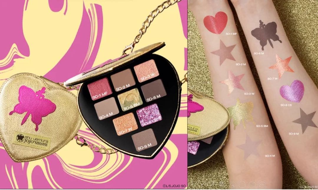 3点セットshu uemura jojo's bizarre adventure