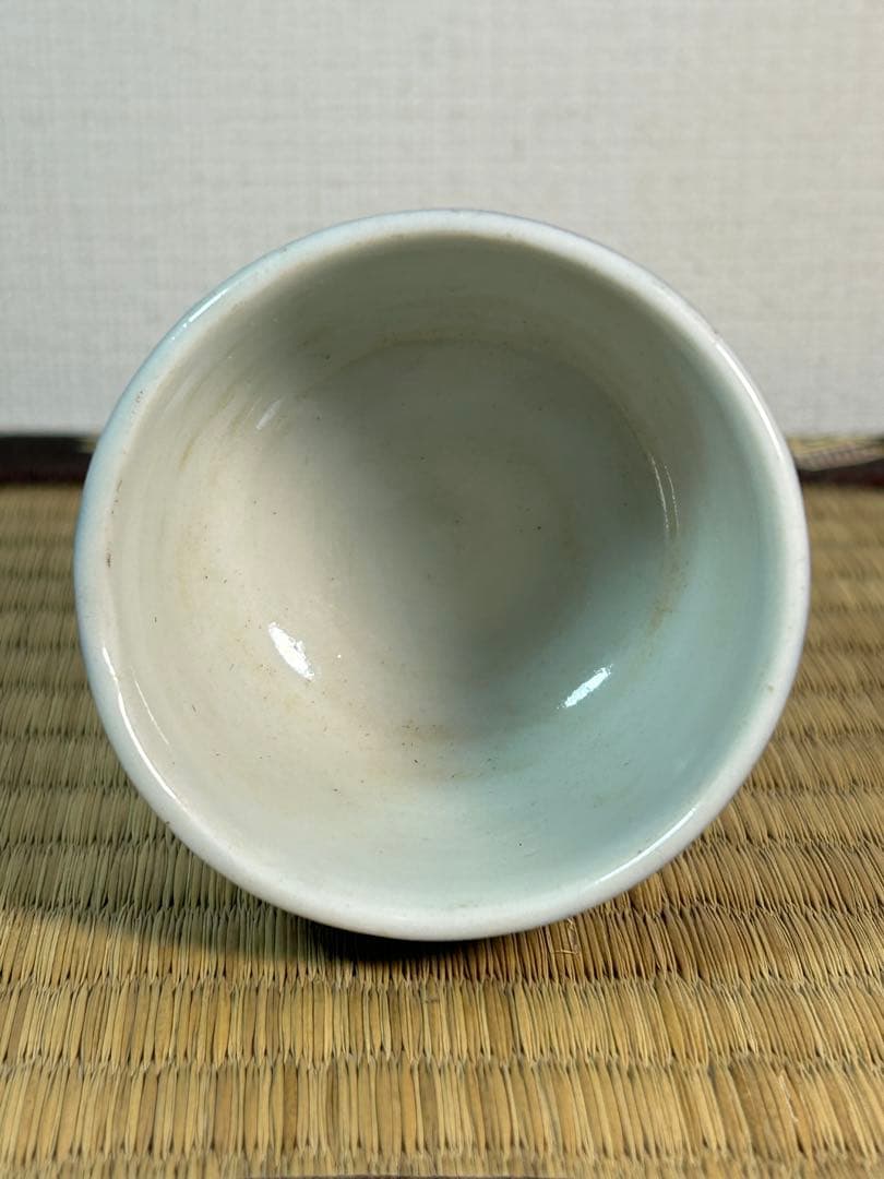 古伊万里　瑠璃釉　ぐい呑み 江戸時代後期　無傷　3点