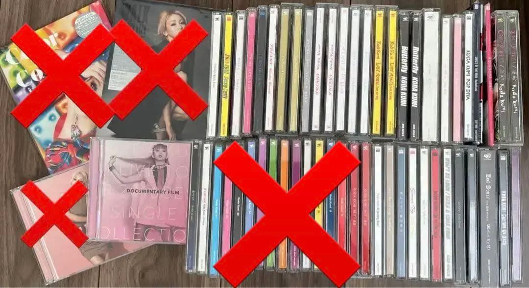 倖田來未　シングル　DVD付き　アルバム まとめ売り