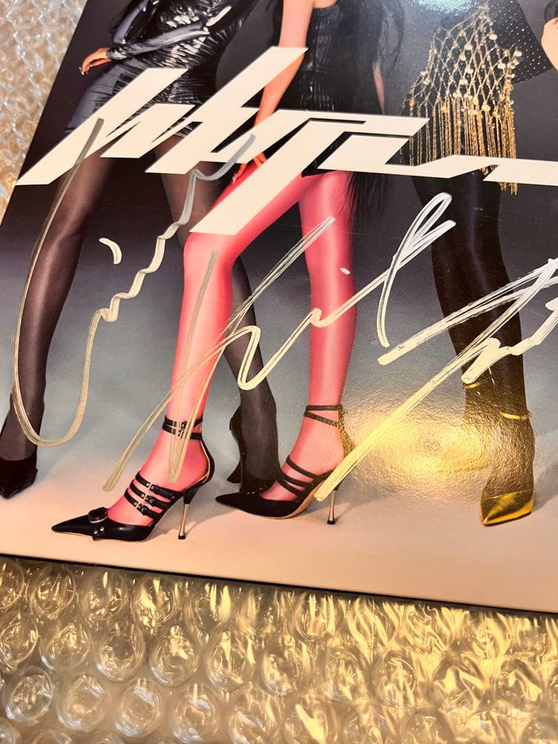 直筆サイン入りaespa 5thミニアルバムWhiplush