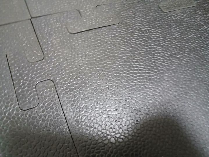 IVANKO(イヴァンコ) ブラックラバーフロアマットセンター 6枚 CTR-4