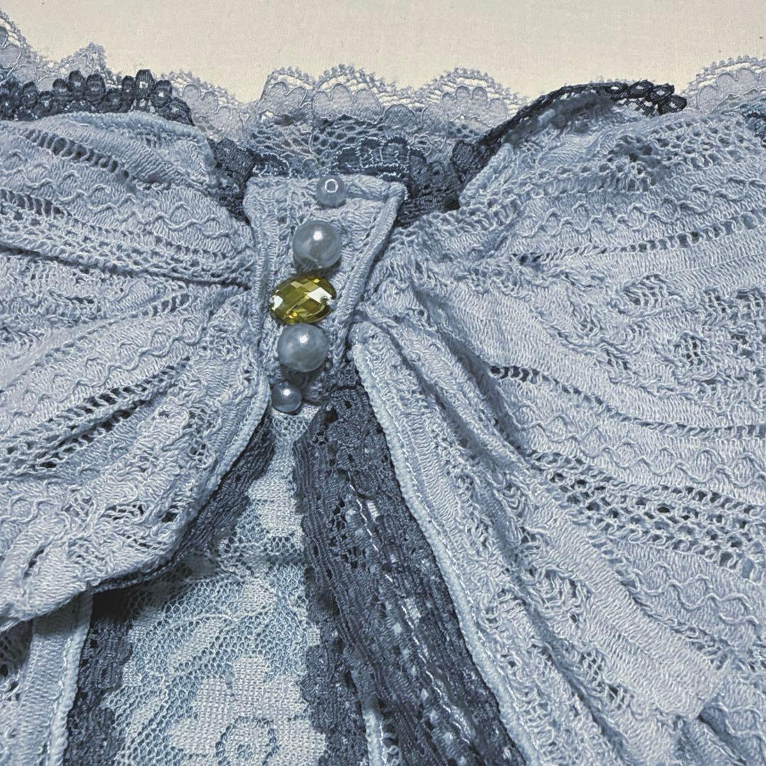 axes femme レースビッグリボンキャミソール