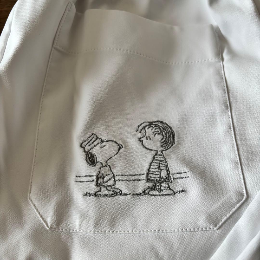 未使用品 Classico クラシコ スヌーピー スクラブ セットアップ S 白
