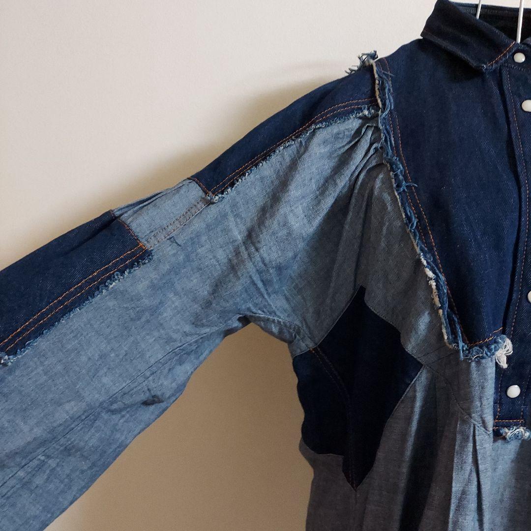 sacai　サカイ　バルーンスリーブ　長袖　チュニック　コットン