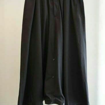 ヨウジヤマモト プールオム ウール 股下釦スカートサルエルパンツ