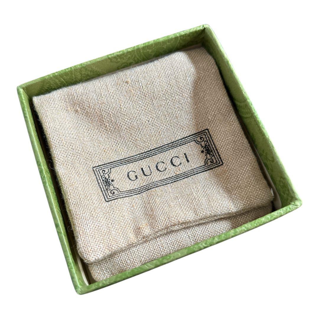 GUCCI グッチ ターコイズ バングル ロッキングG 16 箱有り