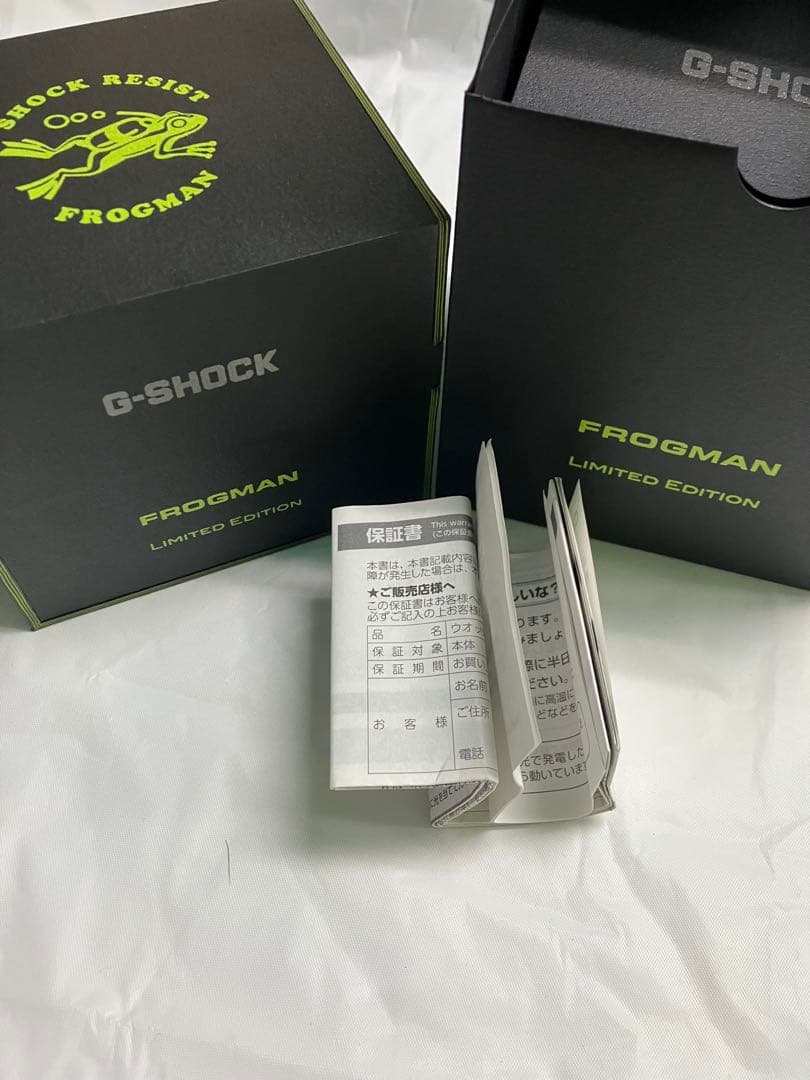 G-SHOCK フロッグマン　GW-8200TPF-1JR ヤドクガエル