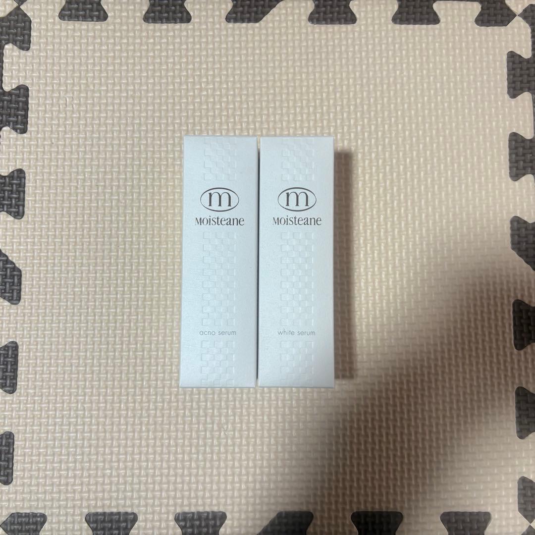 【新品未使用】 モイスティーヌ アクノセラム ホワイトセラム 2本セット