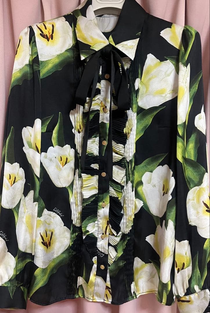 sov.フラワープリントブラウス　36