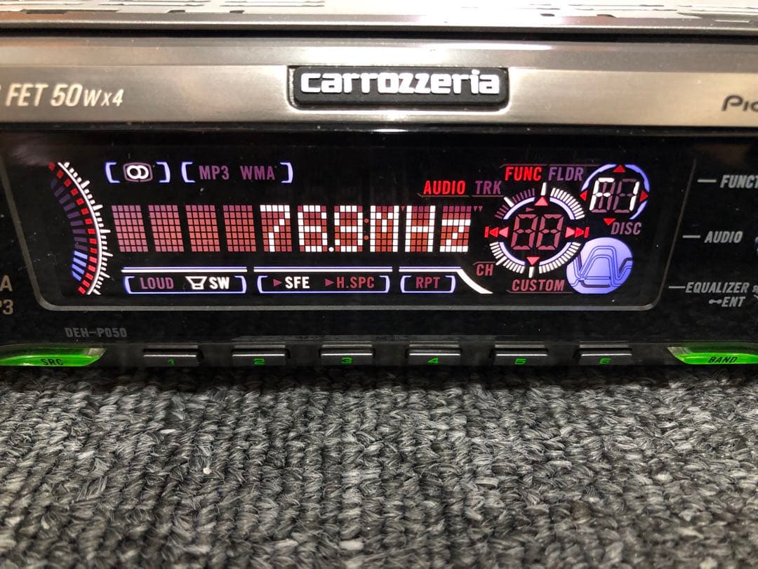 【希少良好固体】carrozzeria DEH-P050 CDチューナー