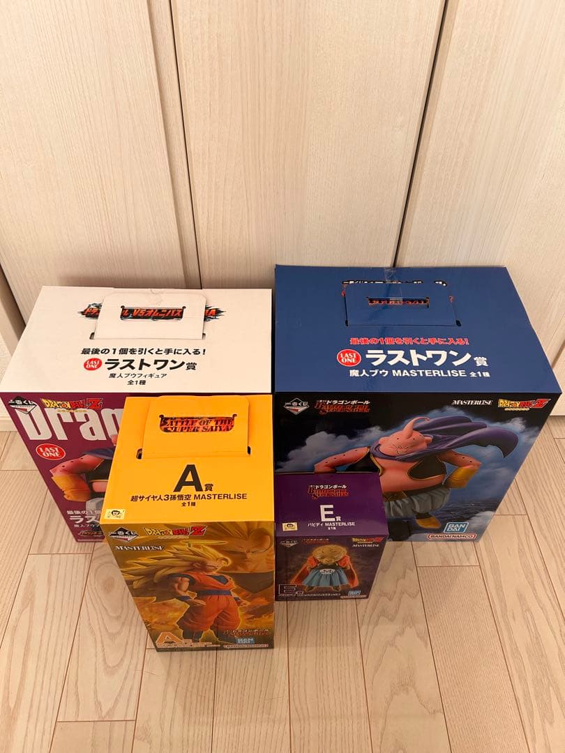 一番くじ ドラゴンボール 悟空　魔神ブウ　バビディ　MASTERLISE