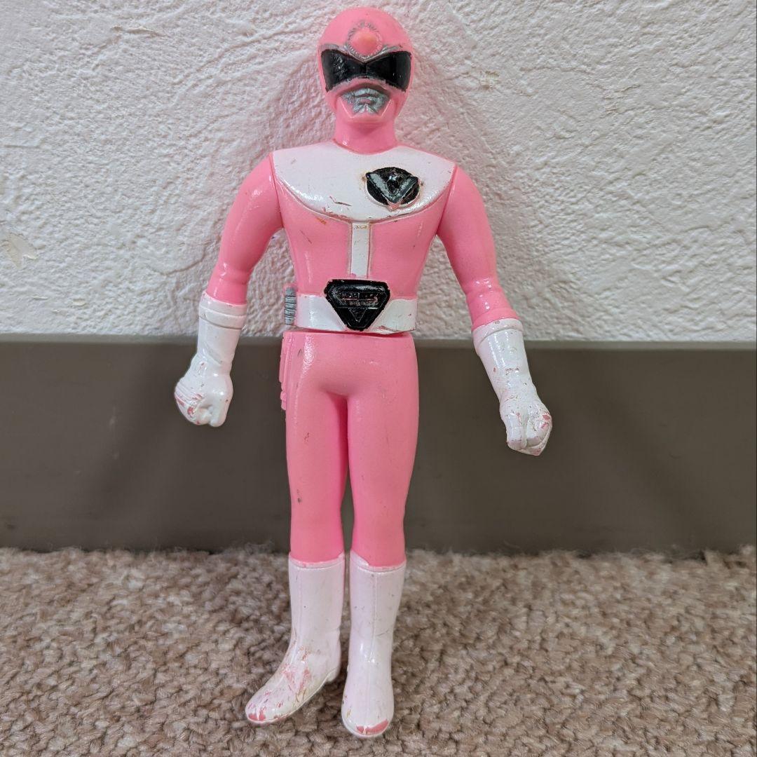 大戦隊　ゴーグルファイブ　ソフビ　ポピー　日本製　5体セット　昭和レトロ　戦隊