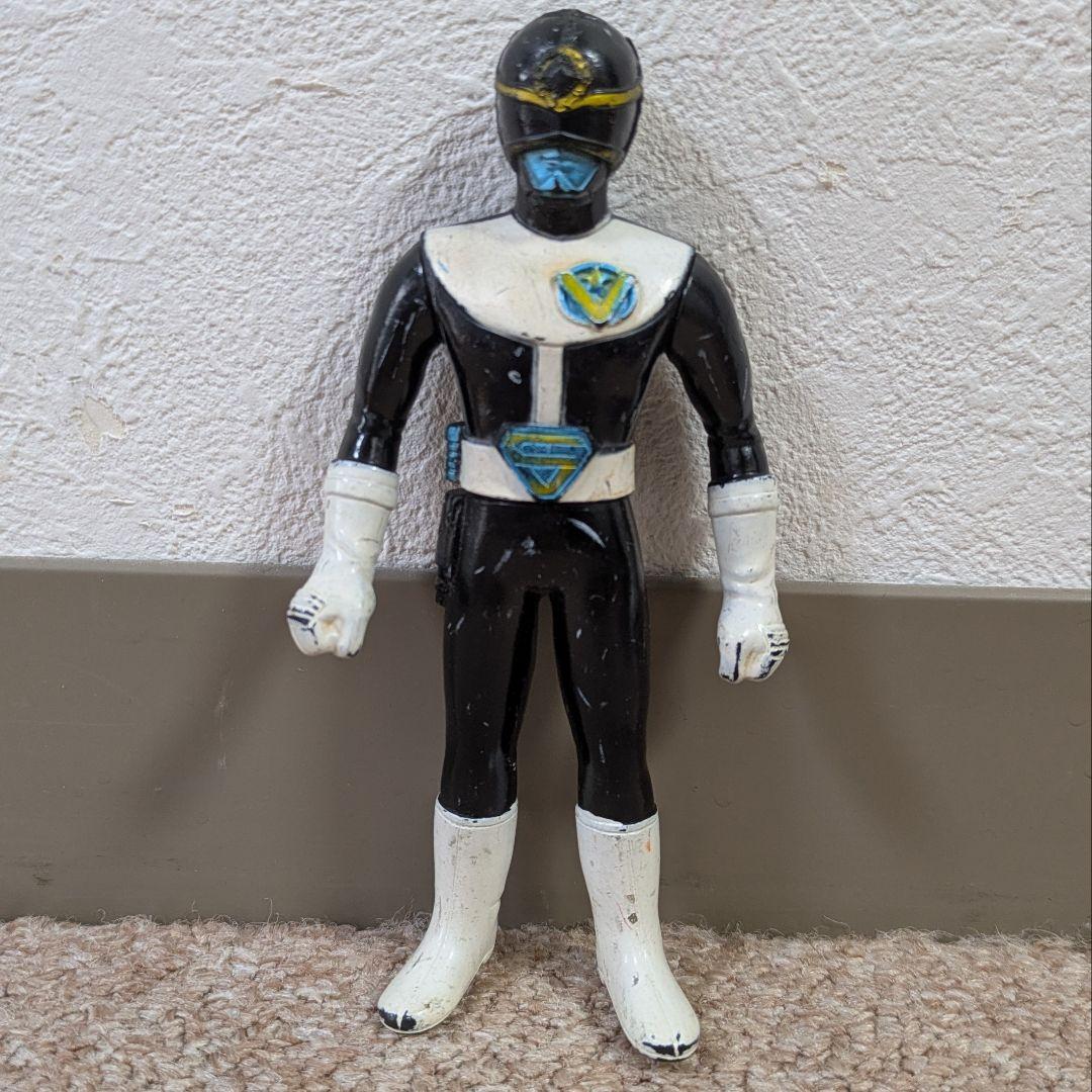 大戦隊　ゴーグルファイブ　ソフビ　ポピー　日本製　5体セット　昭和レトロ　戦隊