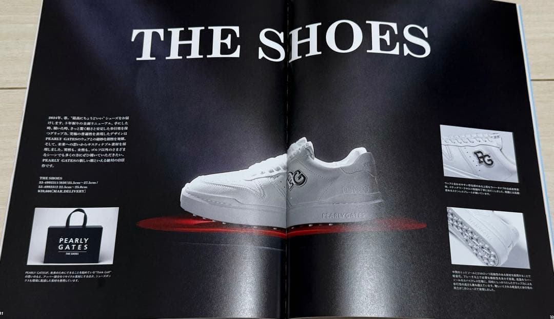 パーリーゲイツ◾️THE SHO.ES◾️新作