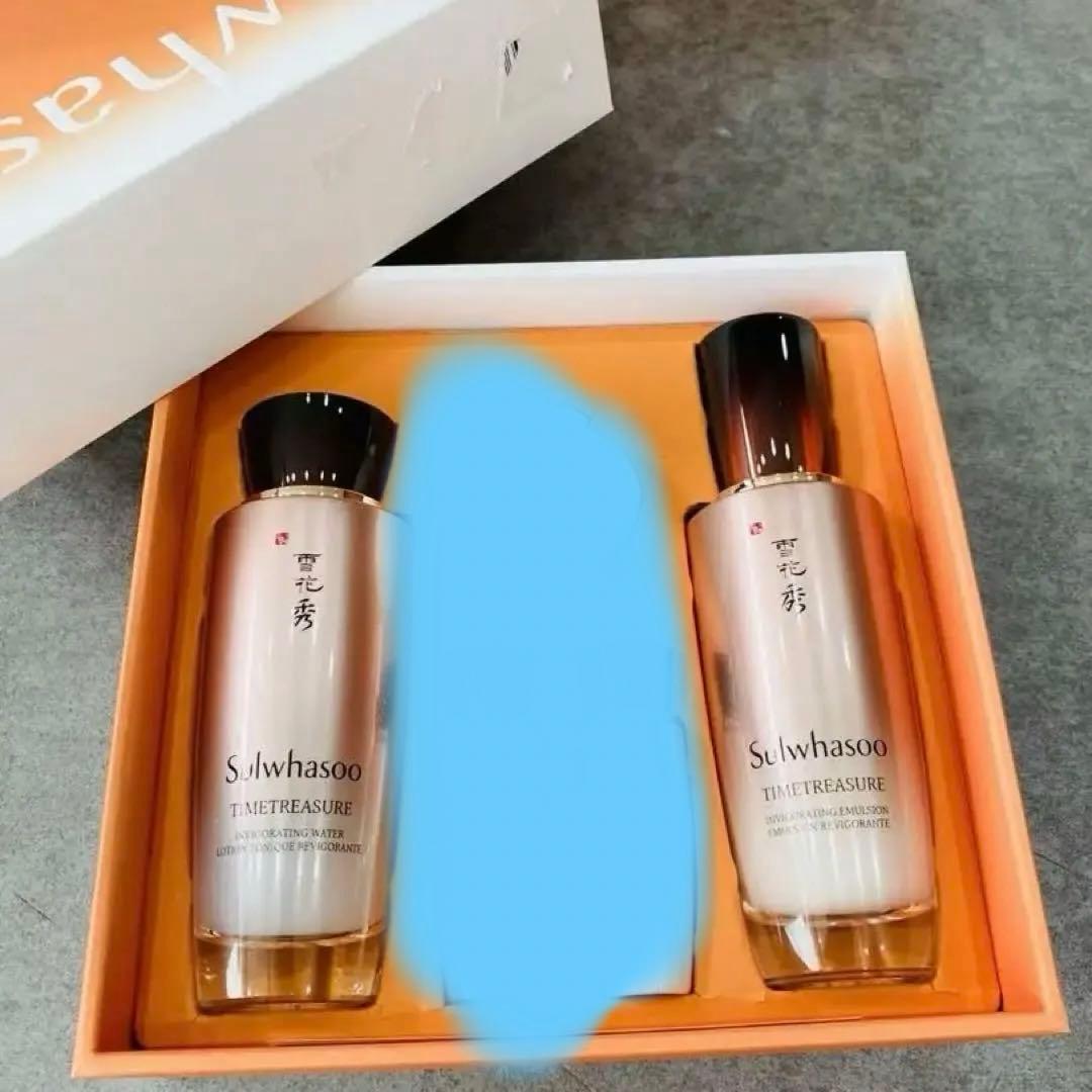 24時間限定お値下げ！ソルファス※雪花秀※珍雪化粧水と乳液セット