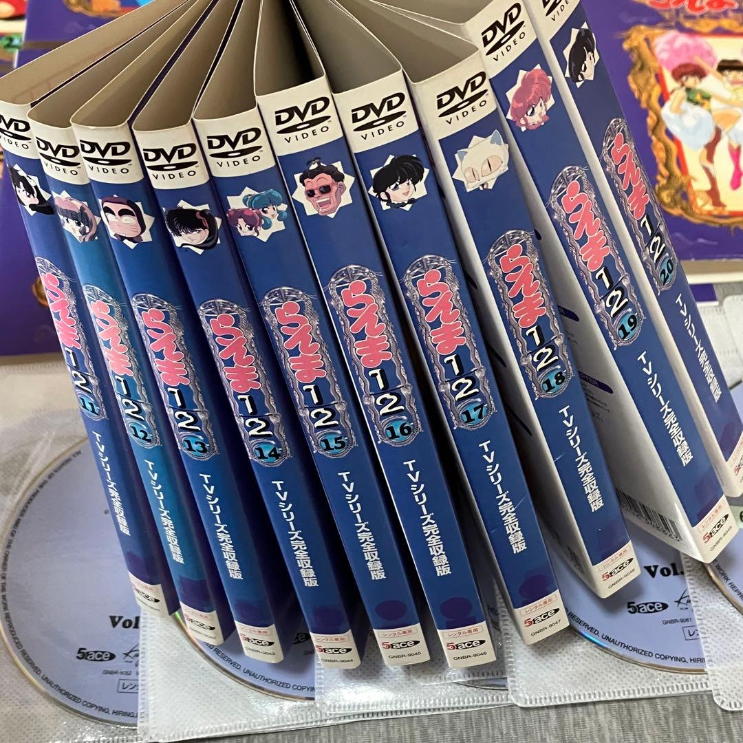 らんま1/2 DVD 全40巻セット　全巻　全話　テレビシリーズ　完全版