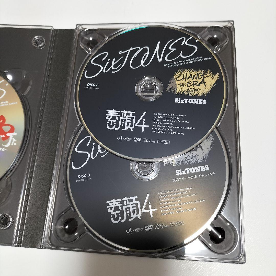 SixTONES　素顔4　DVD　国内正規品保証　中古