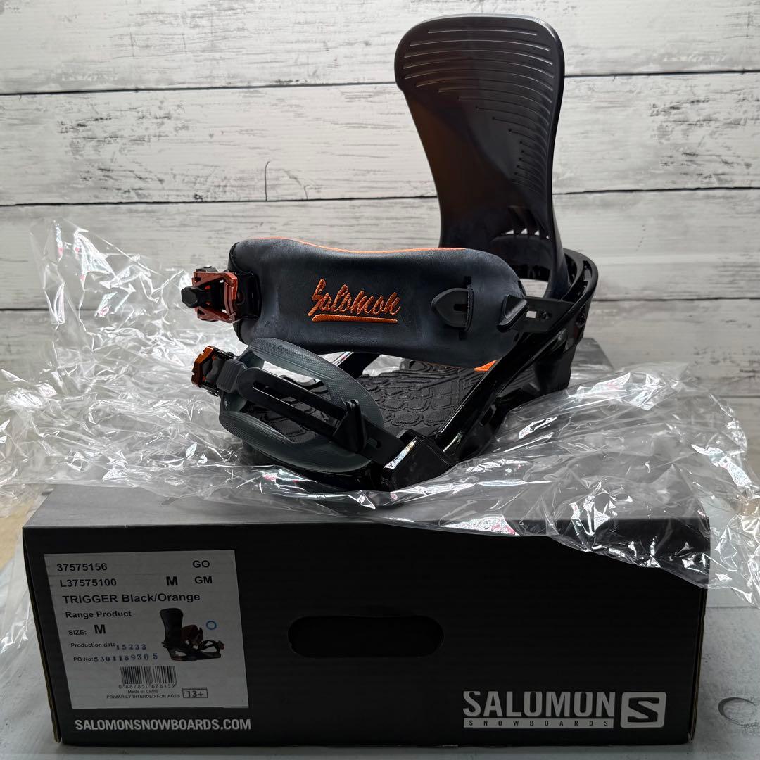 新品【Salomon】TRIGGER Black/Orange M【E-28】