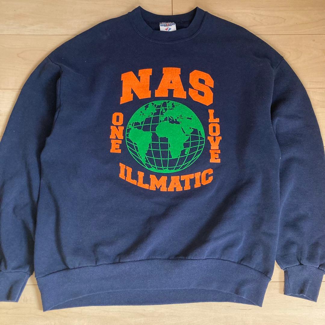 90s NAS illmatic ビンテージスウェット バンドTシャツ ウータン