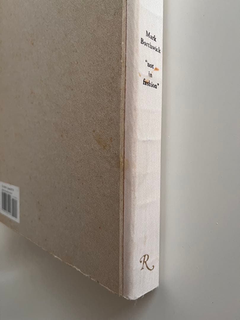 アート・デザイン・音楽 not in fashion Mark Borthwick