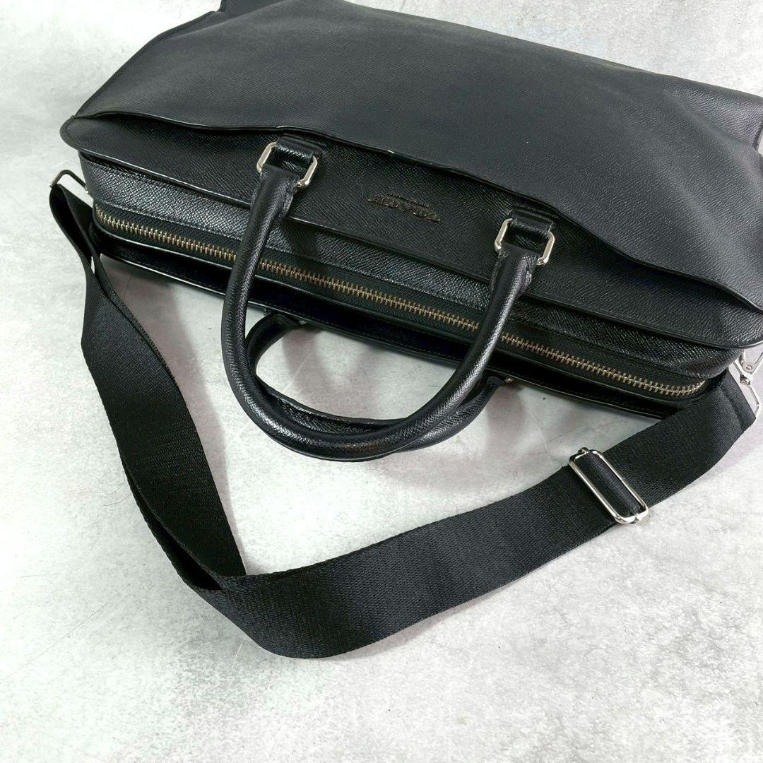 極美品 コーチ ベケット 2way ビジネスバッグ 肩掛け A4 レザー 黒