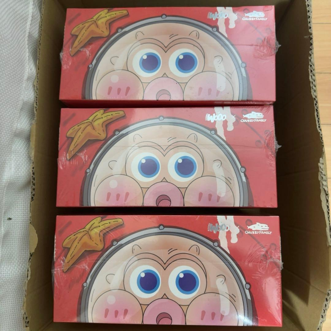 3個セット　HIDDEN WOOO x CHUBBY FAMILY