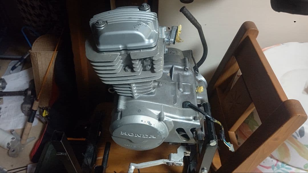 【。】エイプ50エンジンキタコSE-PRO82ccボアアップ済み＋スタンド