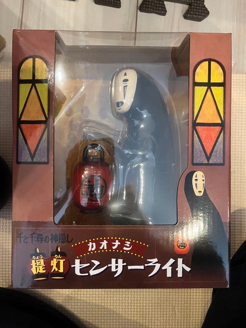 スタジオジブリ千と千尋の神隠しカオナシ 提灯センサーライト新品未開封