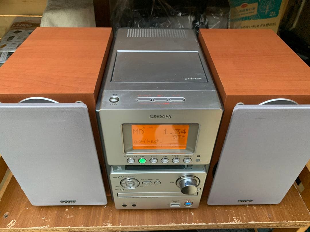 ラジオ・コンポ SONY MICRO COMPONENT SYSTEM CMT-M35WM