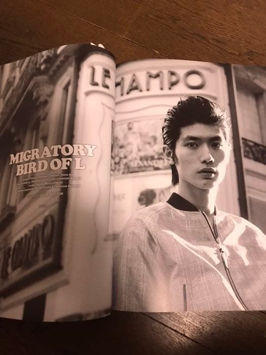 commons&sense man 16 三浦春馬 ルイヴィトン 2014年雑誌