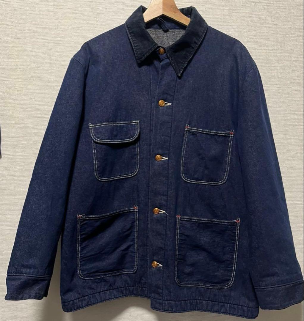 【60s】Wrangler denim coveralls deadstock