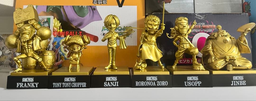 ワンピース ワールドコレクタブルフィギュア-熊本復興プロジェクト-6体