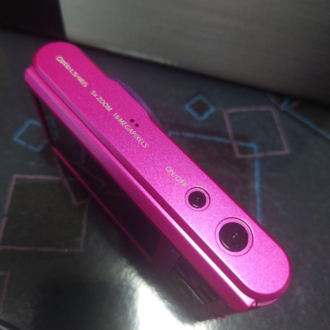 PENTAX Optio LS465 ピンク 16MP 5倍ズーム 新品未使用