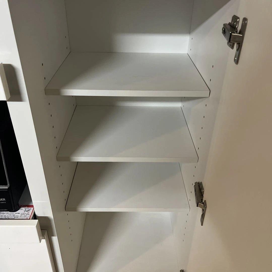 最終お値下げ　ニトリエトナ　キッチンボード 食器棚　送料込み