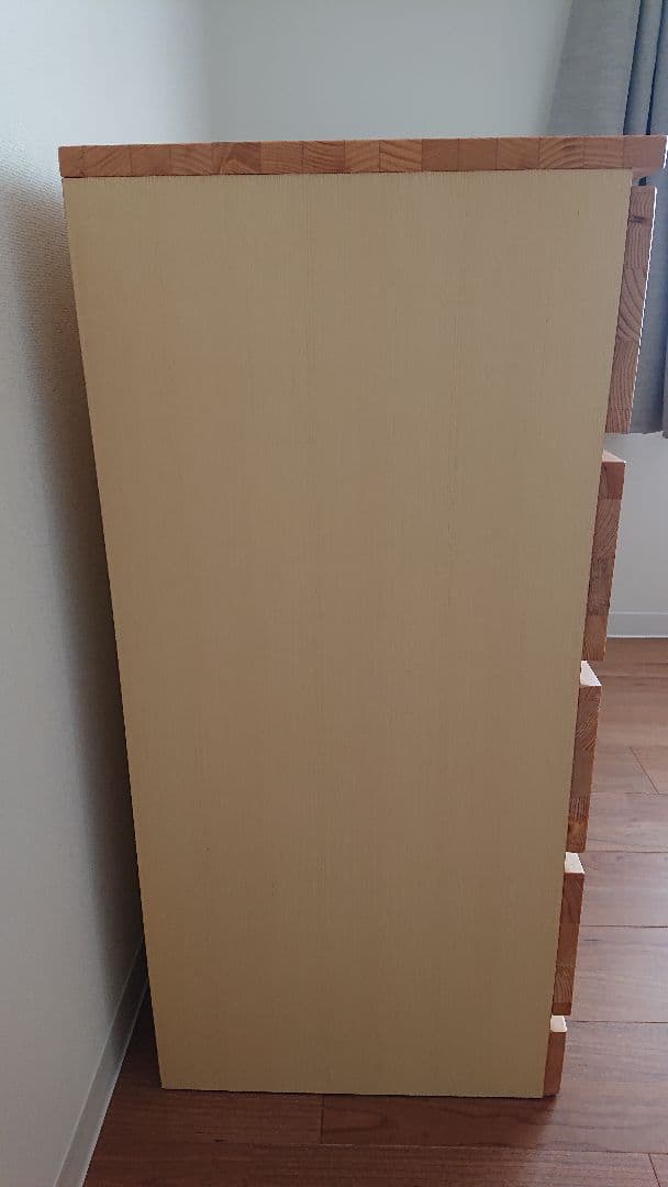 無印良品 パイン材 チェスト 4段