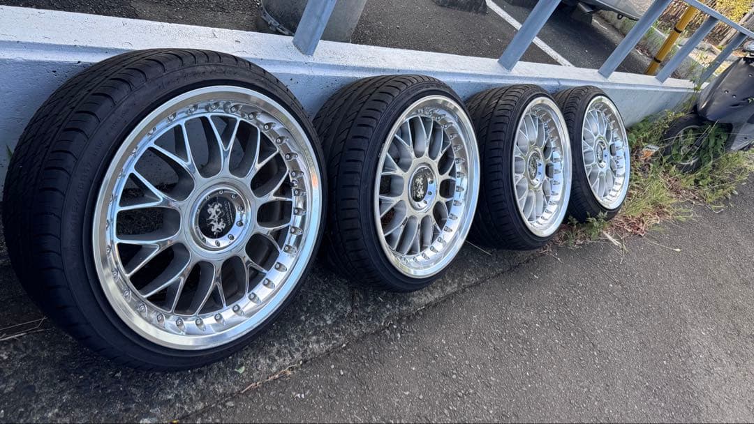 SSR バーデンスポーツ メッキ 17インチ ホイール ドリケツ メッシュ