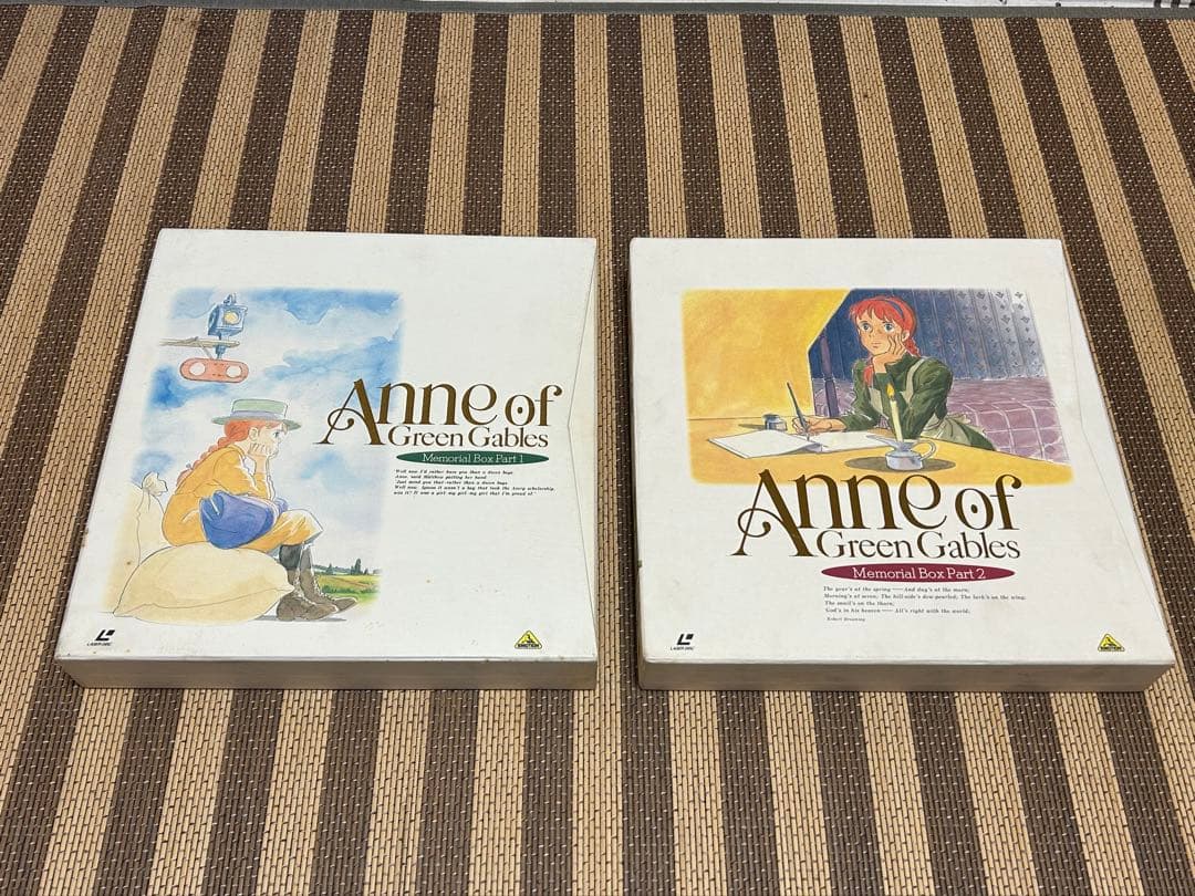 ☆赤毛のアン☆メモリアルボックス Part.1&2☆LD未開封☆レーザーディスク