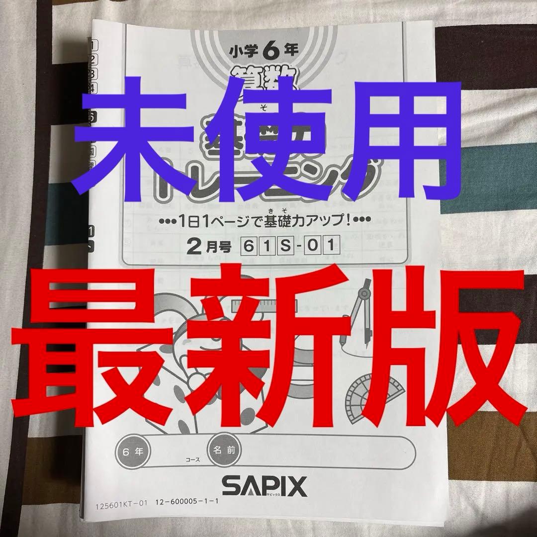 ✳️最新版✳️ サピックス　基礎力トレーニング　6年生　12冊セット