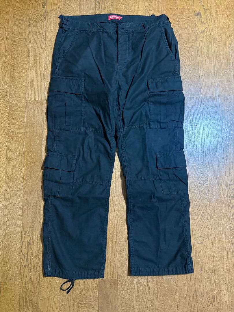 【最終値下げ】Supreme カーゴパンツ ブラック 36