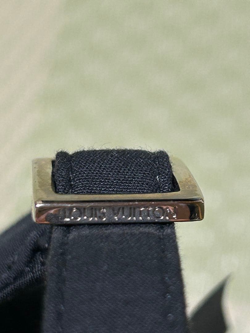 Louis Vuitton ベージュ ブラック キャップ 2点セット