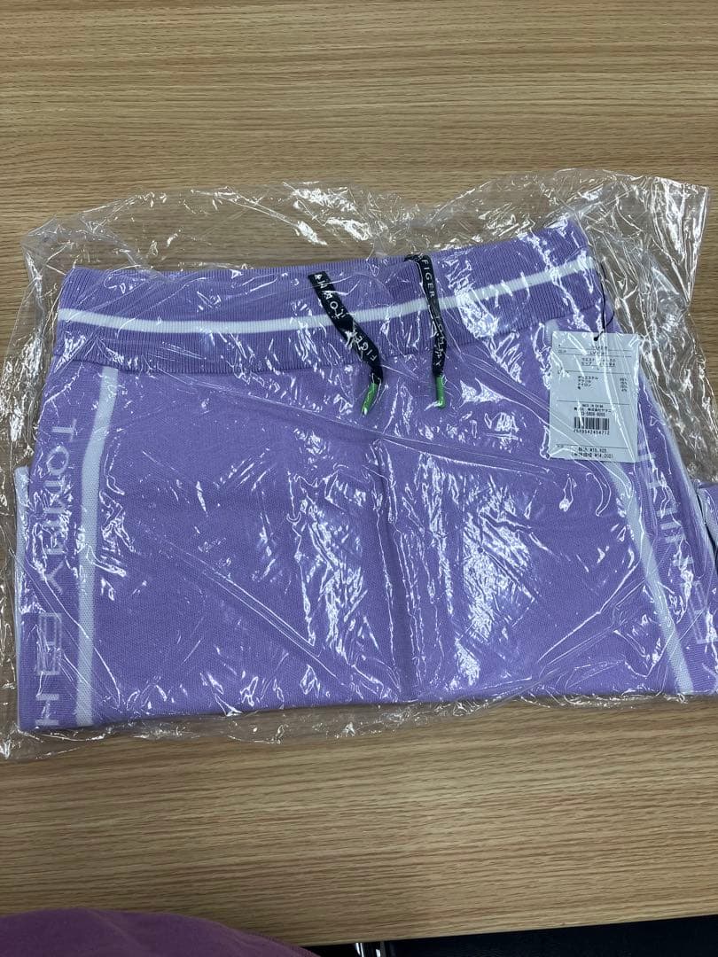 ゴルフ レディーススカート L ラベンダー