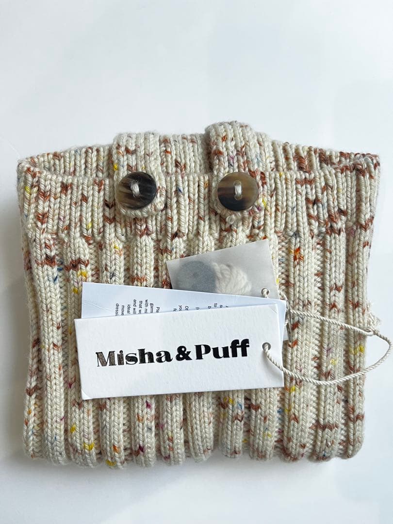 ボトムス misha and puff layette rib longies 6-12m