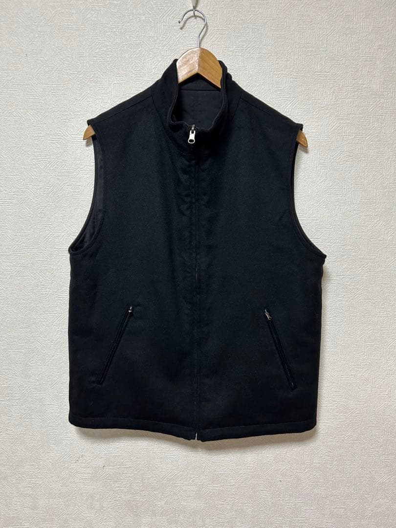 COLOMBO 最高級品カシミヤ リバーシブルベストミンク混 コロンボ