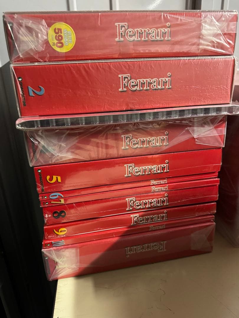 【激レア、フルセット】ディアゴスティーニ　フェラーリラジコンカー　全100巻