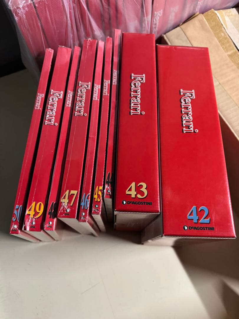 【激レア、フルセット】ディアゴスティーニ　フェラーリラジコンカー　全100巻