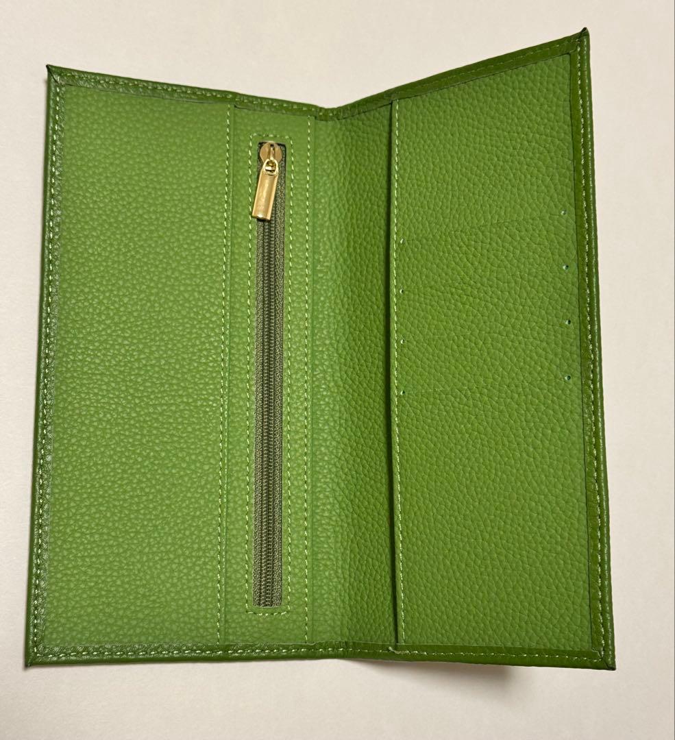 皇居財布（グリーンの長財布）