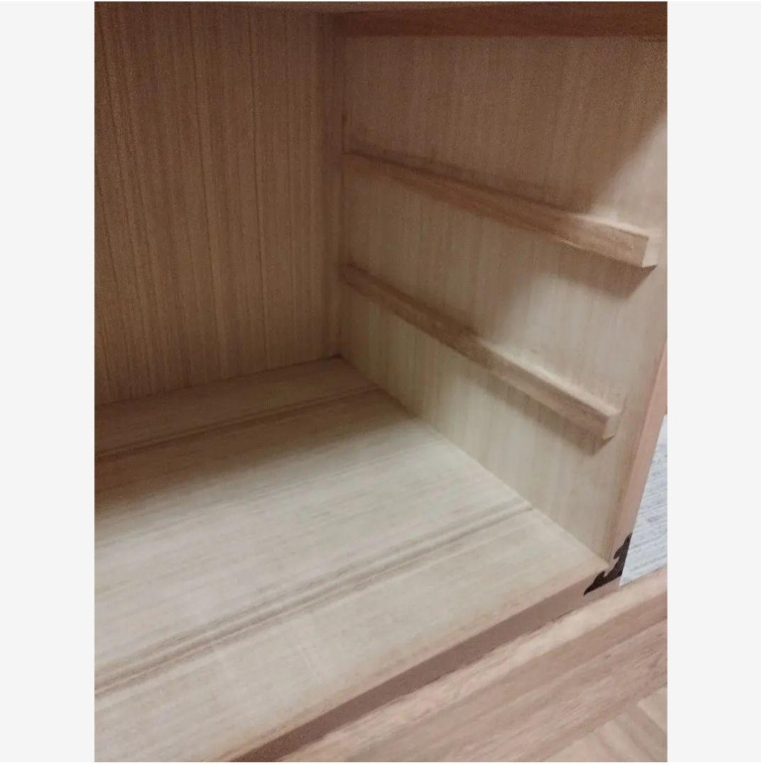 モンシロ　　桐タンス 3段引き出し　訳あり　処分価格