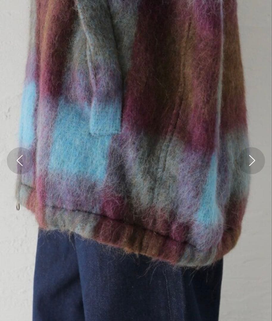 ジャーナルスタンダードラックス　TS(S)/ティーエスエス　チェック　ブルゾン