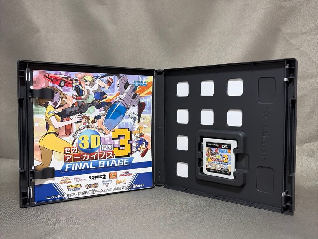 【美品】３ＤＳ／セガ３Ｄ復刻アーカイブス１・２・３トリプルパック